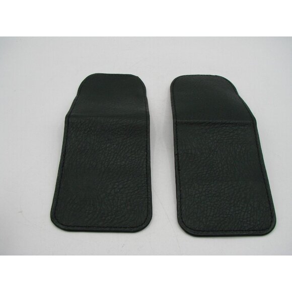 Set 2 Black Manicure Makeup Cosmetic Art Brush Jewelry Travel Pouch Cases Small - Picture 4 of 8